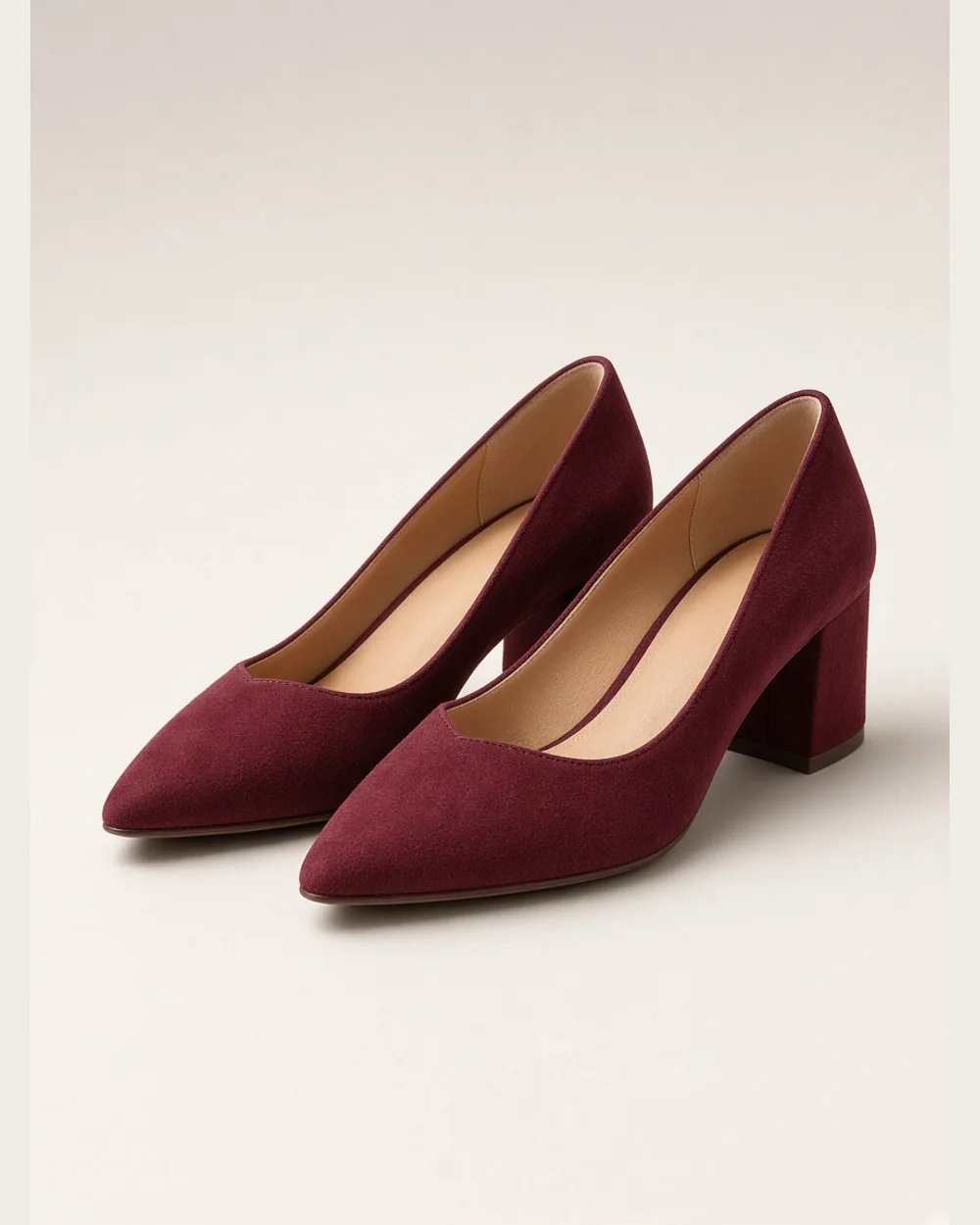 Courtland Evening Pump in Burgundy, Pumps