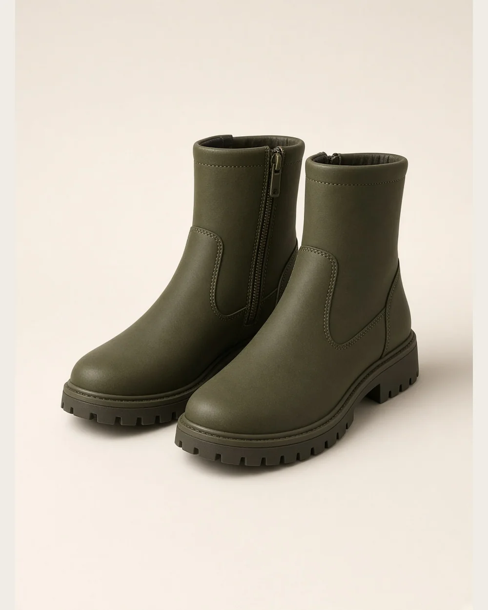 Hawthorn Trail Boot in Olive, Ankle Boots